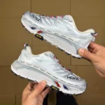Premium Moncller X Hoka One Mafate Shoes Speed 2 Silver For Men (SUP1668) - stayhit.in