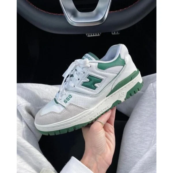Premium New Balance 550 Shoes White Green For Men (SUP1312) - stayhit.in Premium New Balance 550 Shoes White Green For Men (SUP1312) - stayhit.in