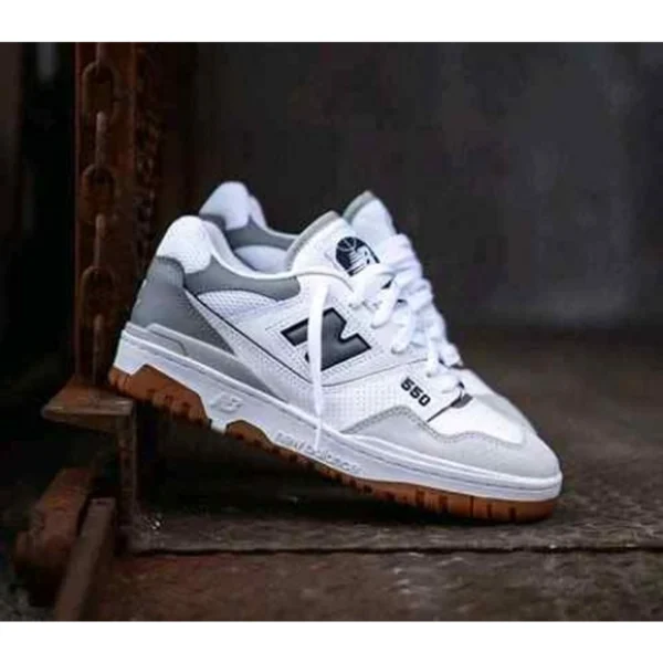 Premium New Balance 550 Shoes White Slate Grey For Men (SUP3164) - stayhit.in Premium New Balance 550 Shoes White Slate Grey For Men (SUP3164) - stayhit.in