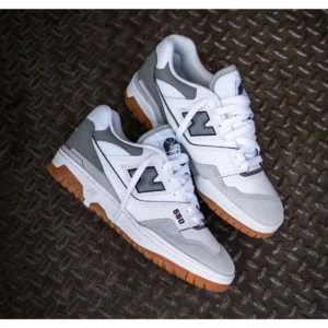 Premium New Balance 550 Shoes White Slate Grey For Men (SUP3164) - stayhit.in