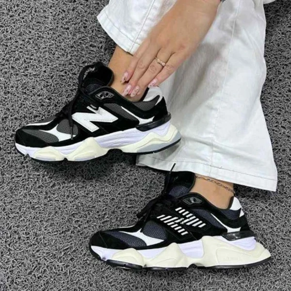 Premium New Balance 9060 Shoes Black White For Men (HS1484) - stayhit.in Premium New Balance 9060 Shoes Black White For Men (HS1484) - stayhit.in