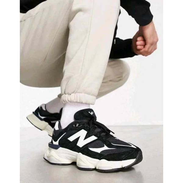 Premium New Balance 9060 Shoes Black White For Men (HS1484) - stayhit.in Premium New Balance 9060 Shoes Black White For Men (HS1484) - stayhit.in