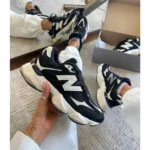 Premium New Balance 9060 Shoes Black White For Men (HS1484) - stayhit.in