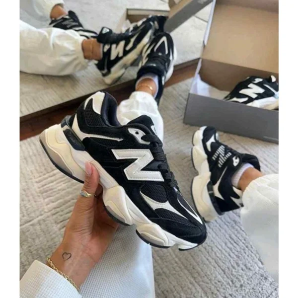 Premium New Balance 9060 Shoes Black White For Men (HS1484) - stayhit.in Premium New Balance 9060 Shoes Black White For Men (HS1484) - stayhit.in