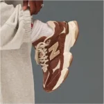 Premium New Balance 9060 Shoes Sparrow Rick Oak Brown For Men (SUP1782) - stayhit.in