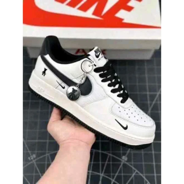 Premium Nike Air Force 1 07 Low Shoes Linen Beige Black For Men (SUP1206) - stayhit.in Premium Nike Air Force 1 07 Low Shoes Linen Beige Black For Men (SUP1206) - stayhit.in