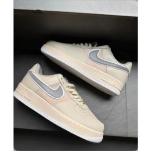 Premium Nike Air Force 1 Low Shoes Beige Reflective For Men (SUP1265) - stayhit.in