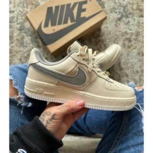 Premium Nike Air Force 1 Low Shoes Beige Reflective For Men (SUP1265) - stayhit.in