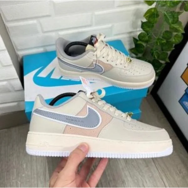 Premium Nike Air Force 1 Low Shoes Beige Reflective For Men (SUP1265) - stayhit.in