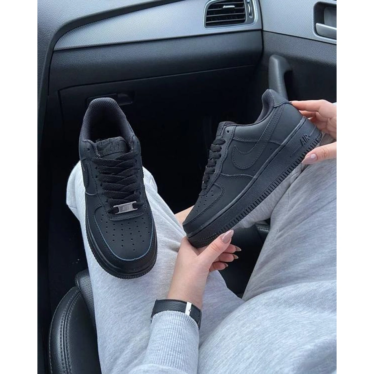 Premium Nike Air Force 1 Low Shoes Black For Men (SUP1699) - stayhit.in Premium Nike Air Force 1 Low Shoes Black For Men (SUP1699) - stayhit.in