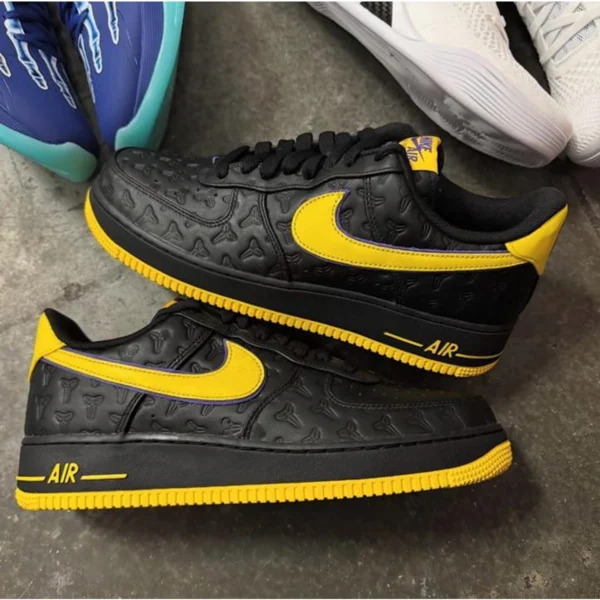 Premium Nike Air Force 1 Low Shoes Kobe Byrant Lakers For Men (SUP1315) - stayhit.in Premium Nike Air Force 1 Low Shoes Kobe Byrant Lakers For Men (SUP1315) - stayhit.in