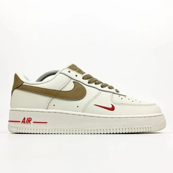 Premium Nike Air Force 1 Low Shoes Milk Coffee Red For Men (SUP1258) - stayhit.in Premium Nike Air Force 1 Low Shoes Milk Coffee Red For Men (SUP1258) - stayhit.in
