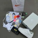 Premium Nike Air Force 1 Low Shoes Triple White With Accessories For Men (HS1476) - stayhit.in