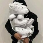 Premium Nike Air Force 1 Low Shoes Triple White With Accessories For Men (HS1476) - stayhit.in