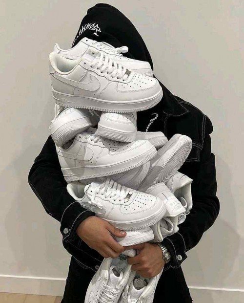 Premium Nike Air Force 1 Low Shoes Triple White With Accessories For Men (HS1476) - stayhit.in Premium Nike Air Force 1 Low Shoes Triple White With Accessories For Men (HS1476) - stayhit.in