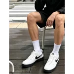 Premium Nike Air Force 1 Low Shoes White Black For Men (SUP3161) - stayhit.in
