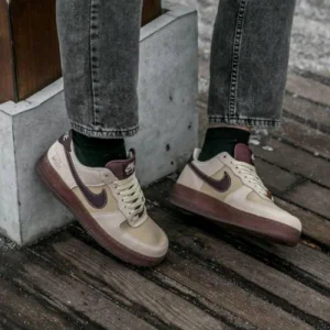 Premium Nike Air Force 1 Low Suede Coffee For Men (SUP3219) - stayhit.in