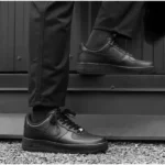 Premium Nike Air Force 1 Shoes Leather Triple Black For Men (SUP3487) - stayhit.in