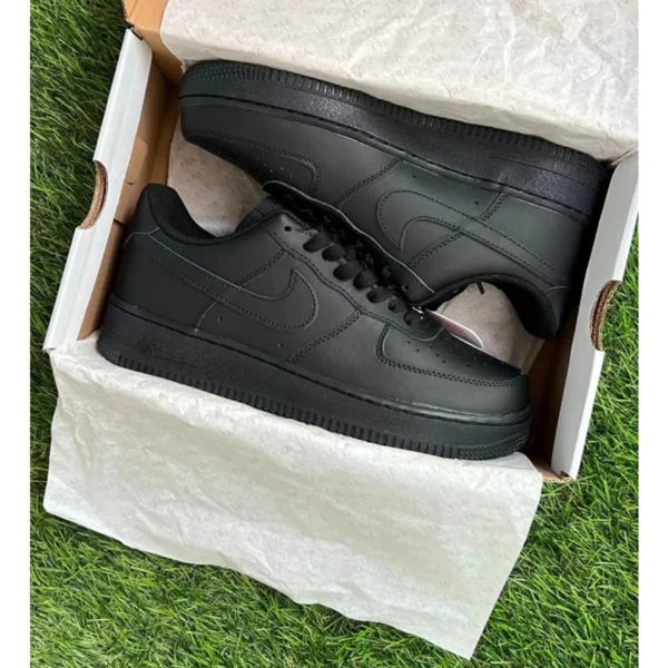 Premium Nike Air Force 1 Shoes Leather Triple Black For Men (SUP3487) - stayhit.in Premium Nike Air Force 1 Shoes Leather Triple Black For Men (SUP3487) - stayhit.in