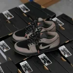 Premium Nike Air Jordan 1 Low Se Shoes Olive Grey Black For Men (SUP1192) - stayhit.in