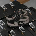 Premium Nike Air Jordan 1 Low Se Shoes Olive Grey Black For Men (SUP1192) - stayhit.in