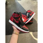 Premium Nike Air Jordan 1 Shoes High Bred Patent For Men (SUP3404) - stayhit.in