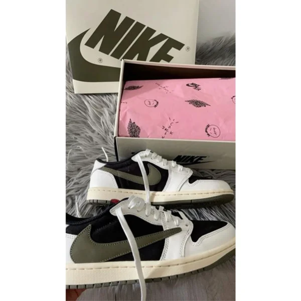 Premium Nike Air Jordan Retro 1 Low X Travis Scott Shoes For Men (SUP3212) - stayhit.in