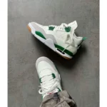 Premium Nike Air Jordan Retro 4 Shoes Pine Green For Men (SUP3221) - stayhit.in