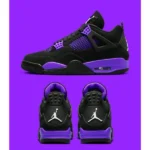 Premium Nike Air Jordan Retro Shoes Purple Thunder For Men (SUP2957) - stayhit.in