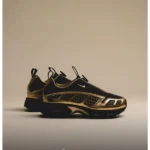 Premium Nike Air Max Sndr Shoes Black Metallic Gold For Men (SUP3222) - stayhit.in