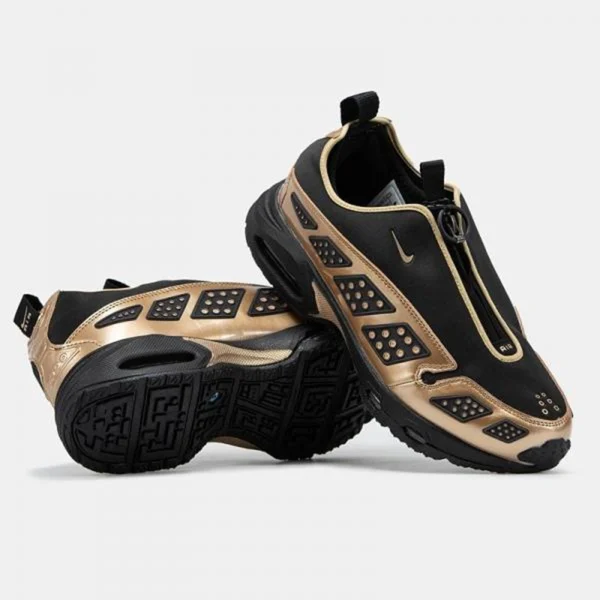 Premium Nike Air Max Sndr Shoes Black Metallic Gold For Men (SUP3222) - stayhit.in