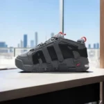 Premium Nike Air More Uptempo Shoes Grey Black For Men (SUP3213) - stayhit.in