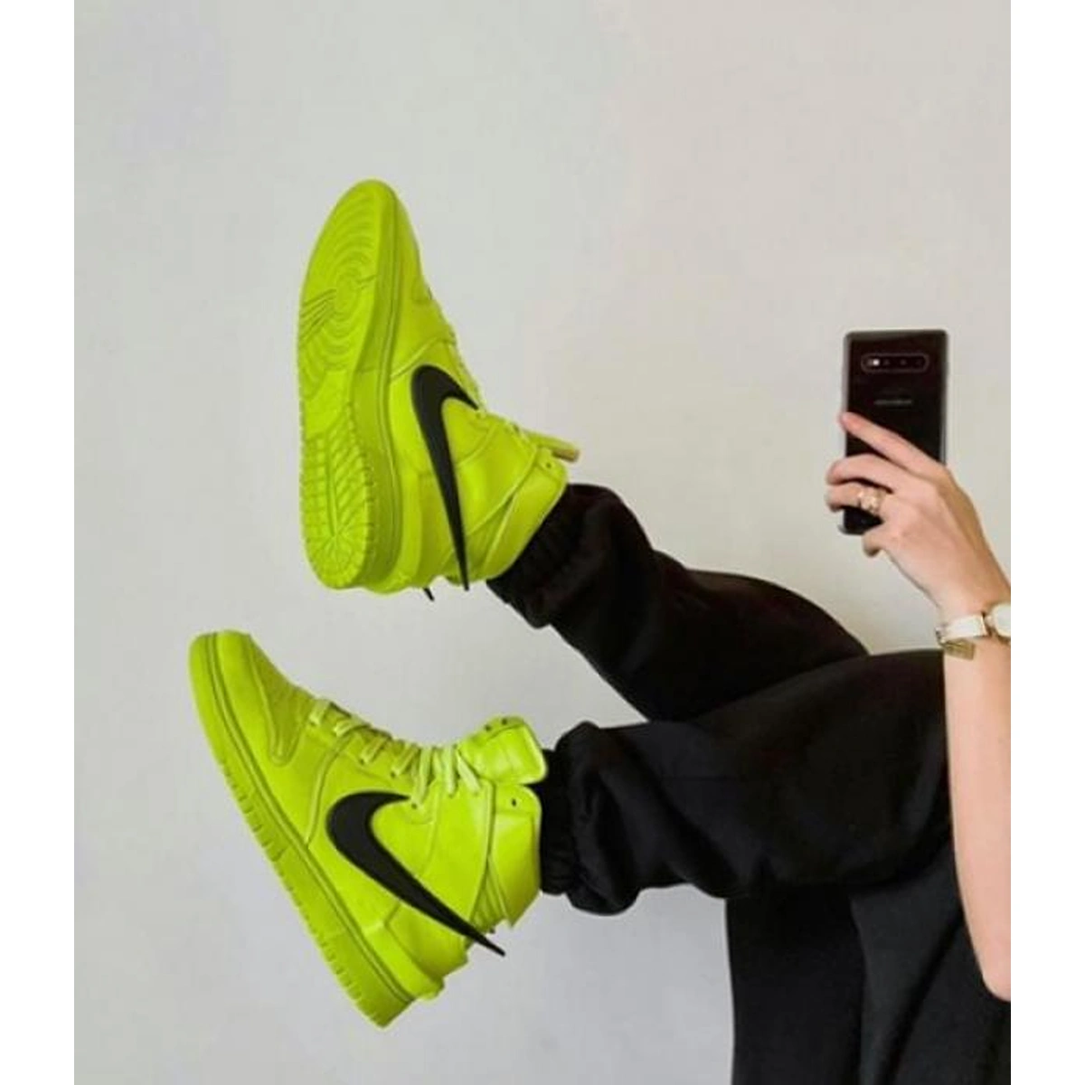 Premium Nike Ambush Dunk Shoes High Volt Green For Men (SUP2960) - stayhit.in