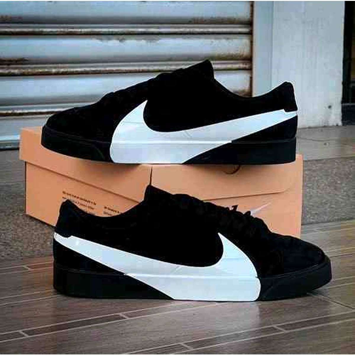 Premium Nike Blazer City Low Shoes Black White For Men (SUP1193) - stayhit.in Premium Nike Blazer City Low Shoes Black White For Men (SUP1193) - stayhit.in