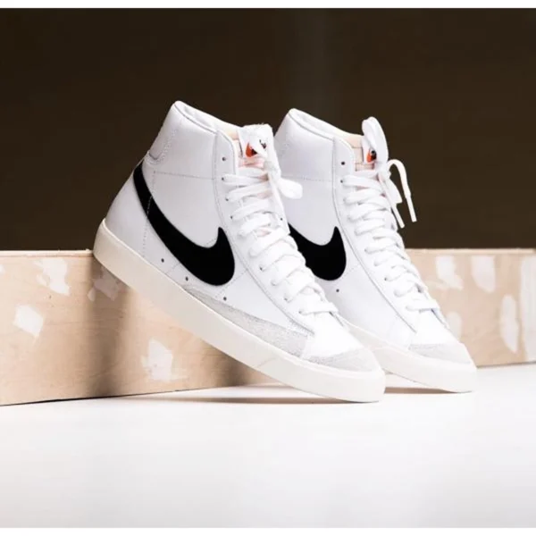Premium Nike Blazer Mid Vintage Shoes White For Men (SUP2945) - stayhit.in