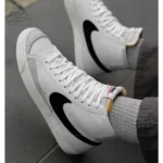 Premium Nike Blazer Vintage Shoes White Black For Men (SUP1313) - stayhit.in