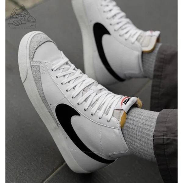 Premium Nike Blazer Vintage Shoes White Black For Men (SUP1313) - stayhit.in