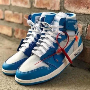 Premium Nike Jordan 1 X Off White Unc Shoes Blue For Men (SUP3493) - stayhit.in