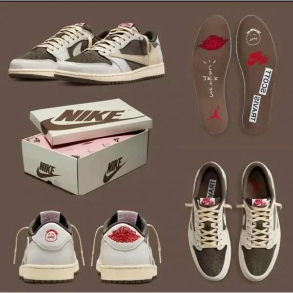 Premium Nike Jordan Retro 1 Low X Travis Scott Shoes For Men (SUP2969) - stayhit.in Premium Nike Jordan Retro 1 Low X Travis Scott Shoes For Men (SUP2969) - stayhit.in