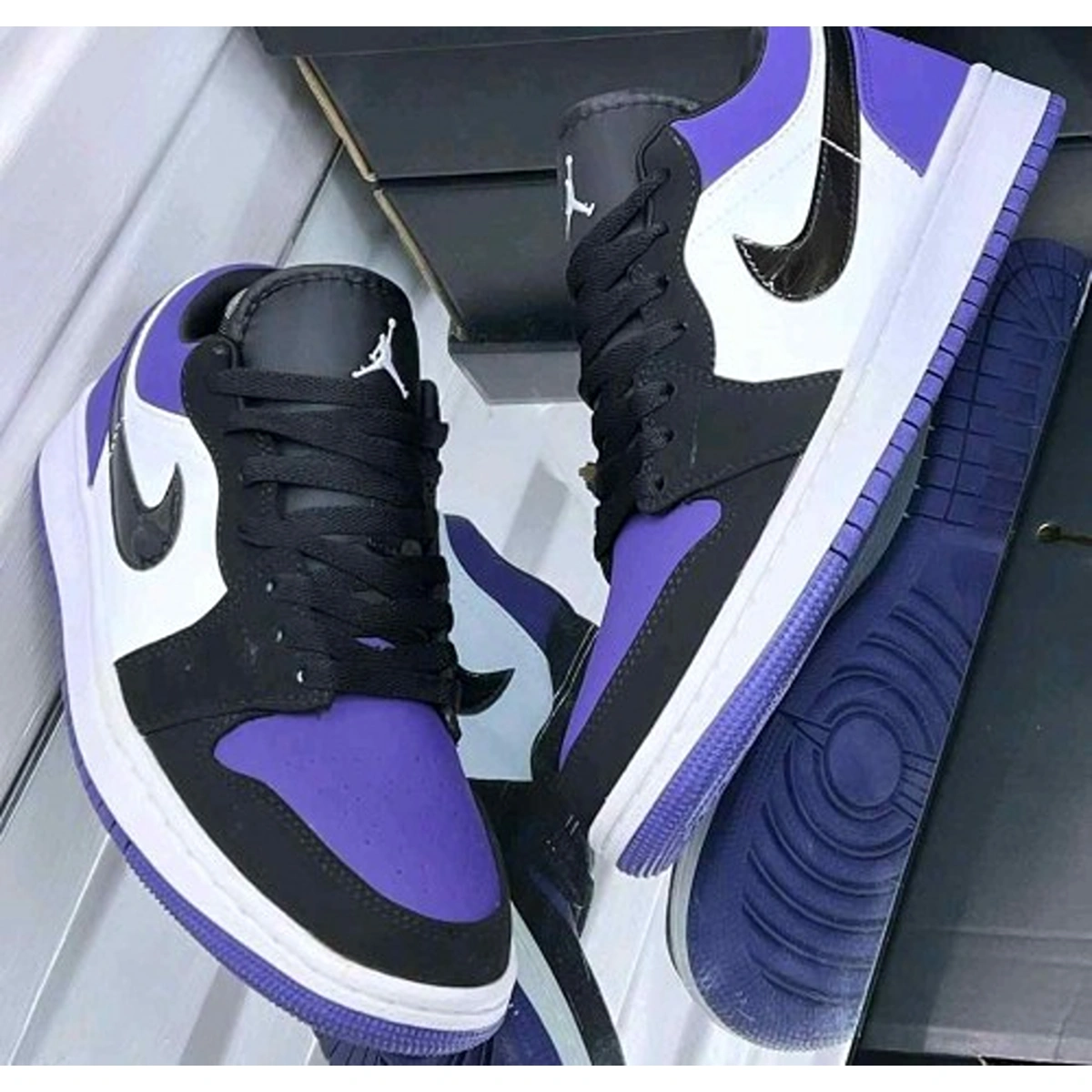 Premium Nike Jordan Retro 1 Shoes Low Court Purple For Men (SUP1190) - stayhit.in Premium Nike Jordan Retro 1 Shoes Low Court Purple For Men (SUP1190) - stayhit.in