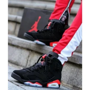 Premium Nike Jordan Retro 6 Shoes Black Infrared For Men (SUP3412) - stayhit.in