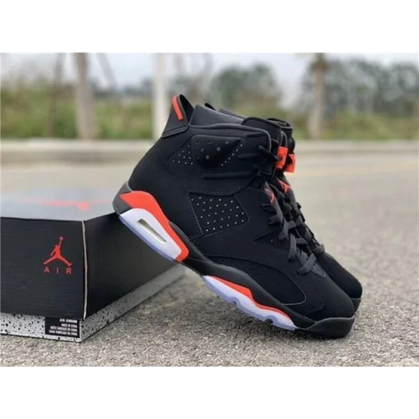 Premium Nike Jordan Retro 6 Shoes Black Infrared For Men (SUP3412) - stayhit.in Premium Nike Jordan Retro 6 Shoes Black Infrared For Men (SUP3412) - stayhit.in