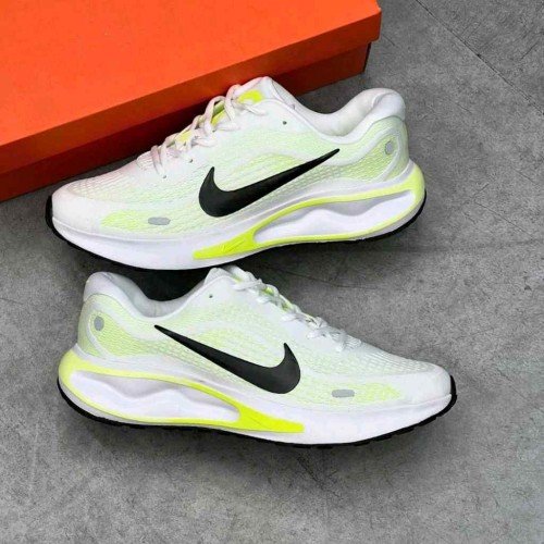 Premium Nike Journey Run Shoes White Barely Volt For Men (SUP1520) - stayhit.in