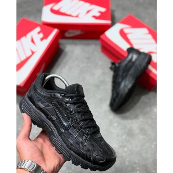 Premium Nike P6000 Metallic Shoes Triple Black For Men (SUP3519) - stayhit.in