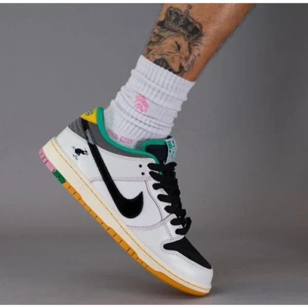 Premium Nike Sb Dunk Low Shoes Pro White Black For Men (SUP1318) - stayhit.in