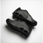 Premium Nike Shox R4 Shoes Triple Black For Men (SUP1074) - stayhit.in
