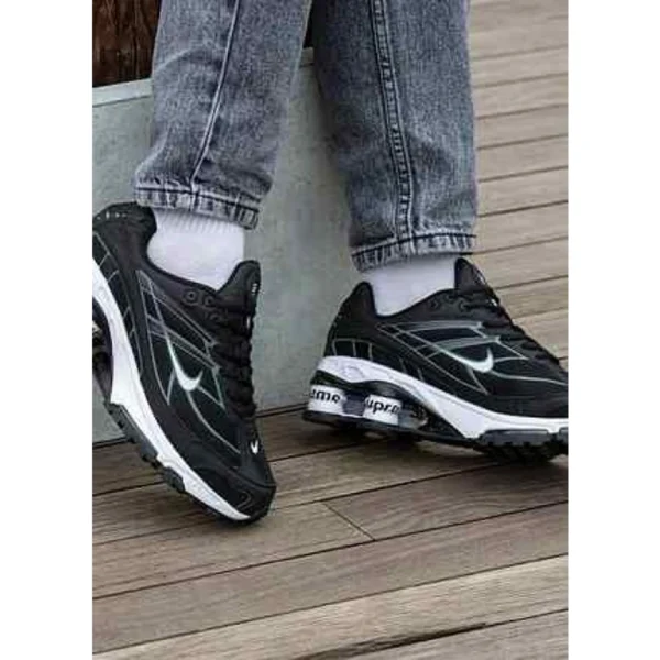 Premium Nike Shox Ride 2 Shoes Supreme Black White For Men (SUP3142) - stayhit.in Premium Nike Shox Ride 2 Shoes Supreme Black White For Men (SUP3142) - stayhit.in