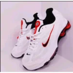 Premium Nike Shox Ride 2 Shoes Supreme White Red For Men (SUP3142) - stayhit.in