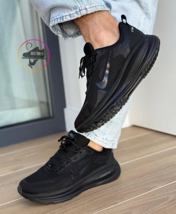 Premium Nike Vomero 18 Shoes Triple Black For Men (SUP3503) - stayhit.in