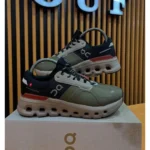 Premium On Cloud Runner 2 Shoes Olive Mahogany For Men (SUP3207) - stayhit.in